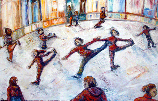 Figures. Apr 15: Ice Skaters at Ally Pally